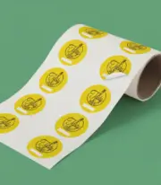 Stickers on a Roll